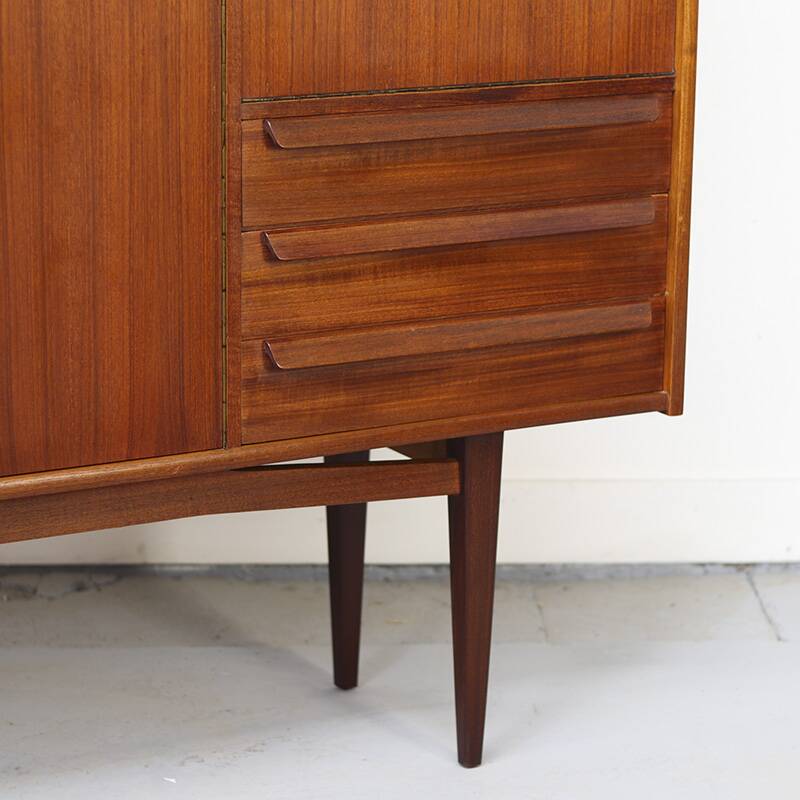 Vintage mid-century highboard