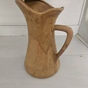Vintage handmade stoneware jug