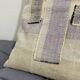 Coussin en toile ancienne style Kilim