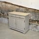 Gray pine sideboard