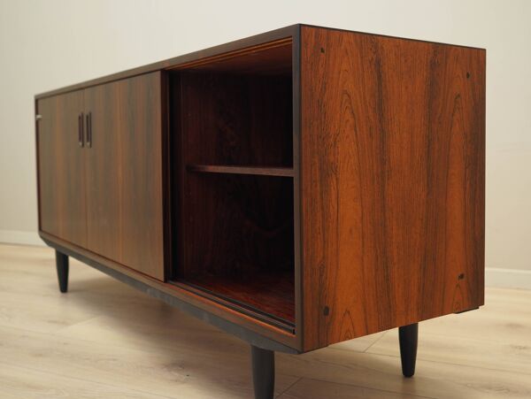 Commode en palissandre, design danois, années 1970, production : Danemark
