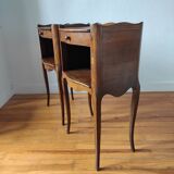 Paire de tables de chevet classique Louis xv