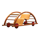 Hans Brockhage Kids Car / Rocking Chair for Siegfried Lenz 1950s