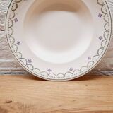 Assiette creuse Terre de fer