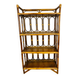 Rattan shelf