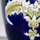 Earthenware vase, faience factory of fives lille - early twentieth century