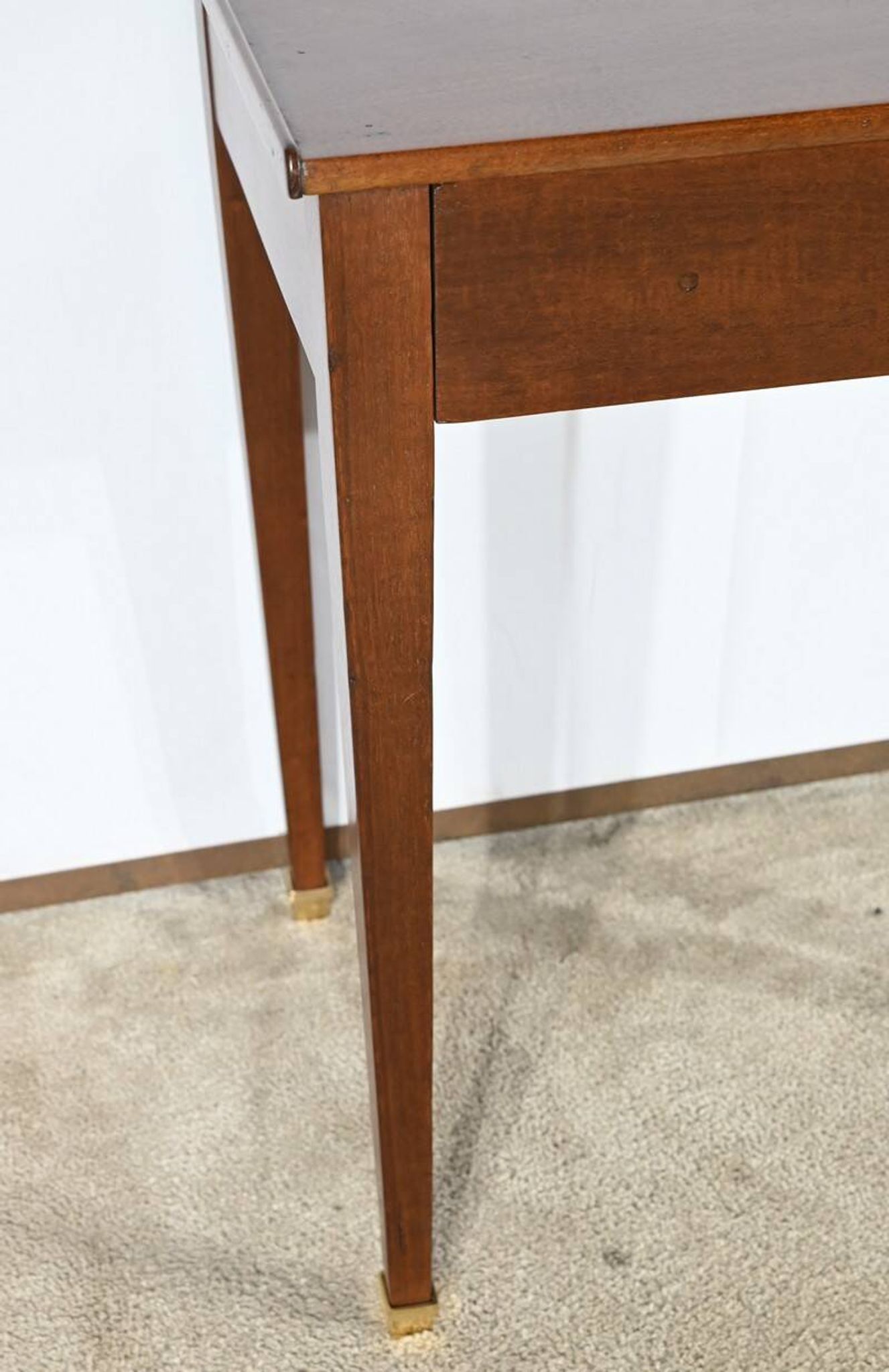 Table en acajou de Cuba, époque Directoire, début XIXème