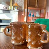 Ensemble de 4 mugs Anchor Hocking de Fire King