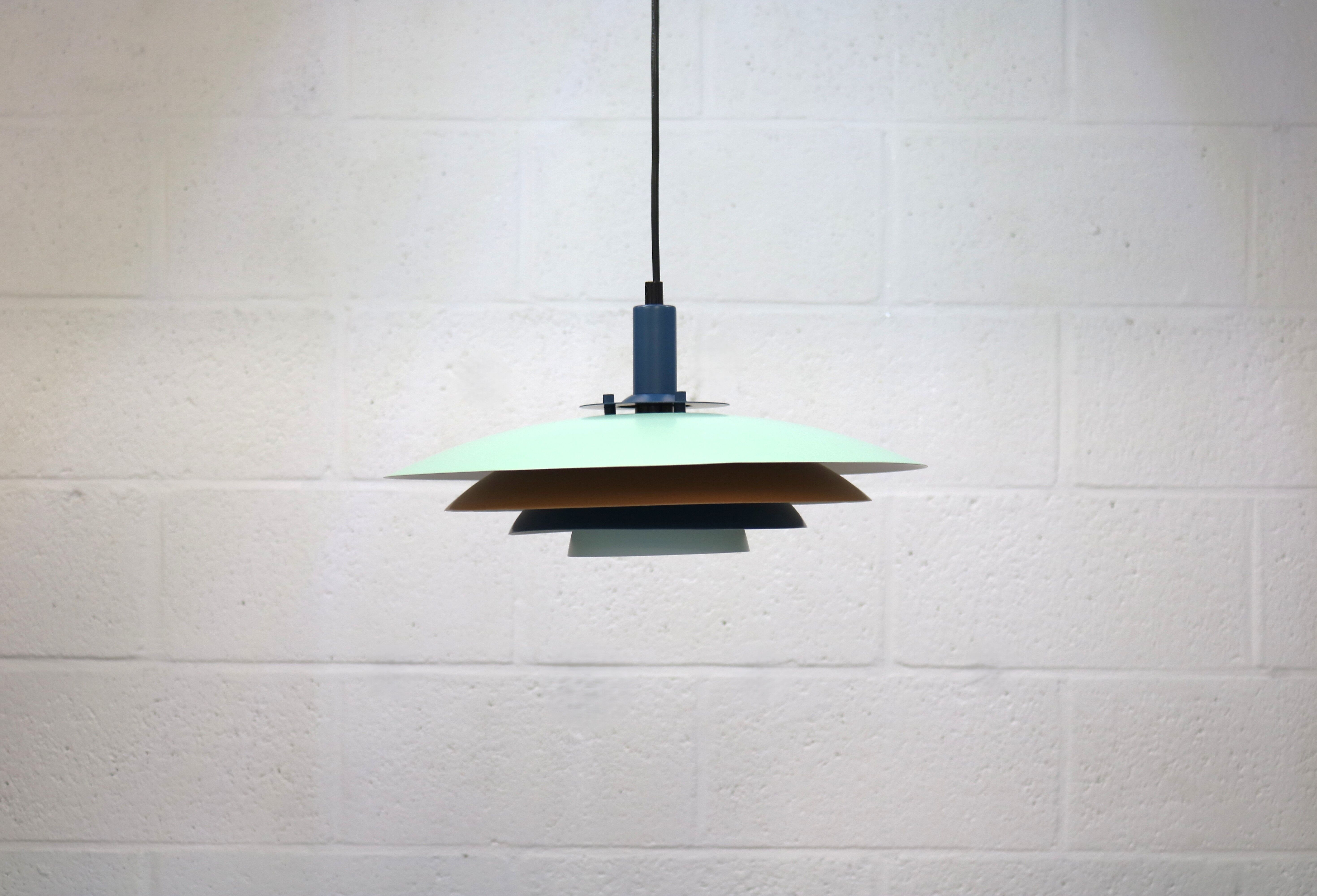 Vintage Danish Nordlux Pendant Lamp – Model 3948, 1980s