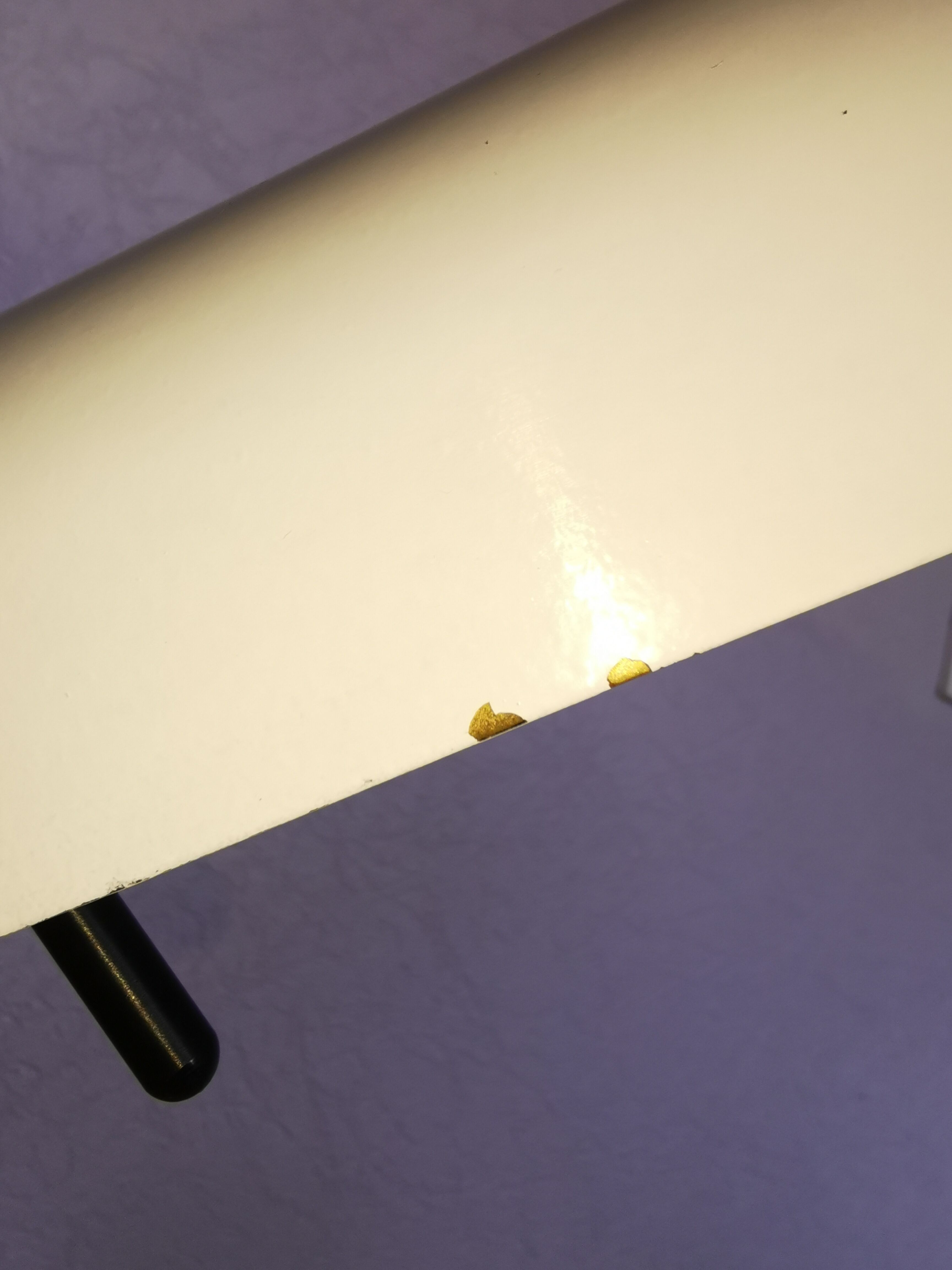 Flexible and adjustable lamp lacquered brass, 1970