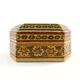 Oriental mosaic pill box, wood, Poland, 1970s