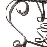 Wrought iron coffee table