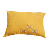 Moroccan cactus silk pillow