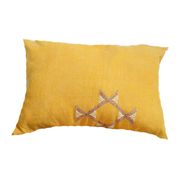 Moroccan cactus silk pillow