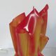 Draped chaplain lamp, Les Exclarares, in polycarbonate, 1980