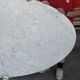 Original Knoll Tulip oval dining table 244x137 Eero Saarinen Arabescato Matt