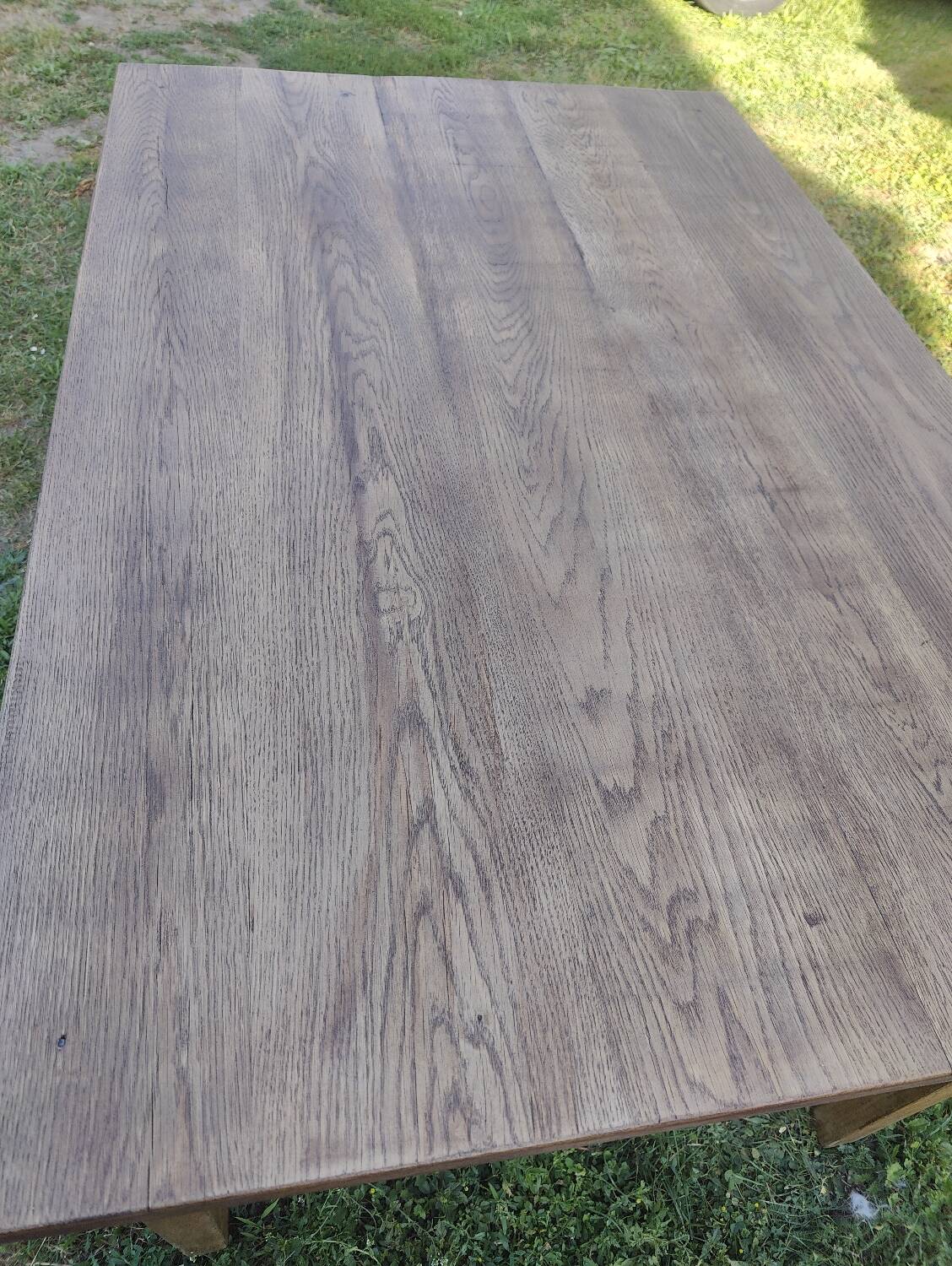 Old oak farmhouse table