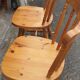 2 chaises western