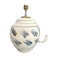 Pied de lampe céramique, câble tissu neuf 200 cm