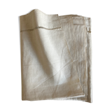Sheet reserve of trousseau in linen thread canvas days without monogram