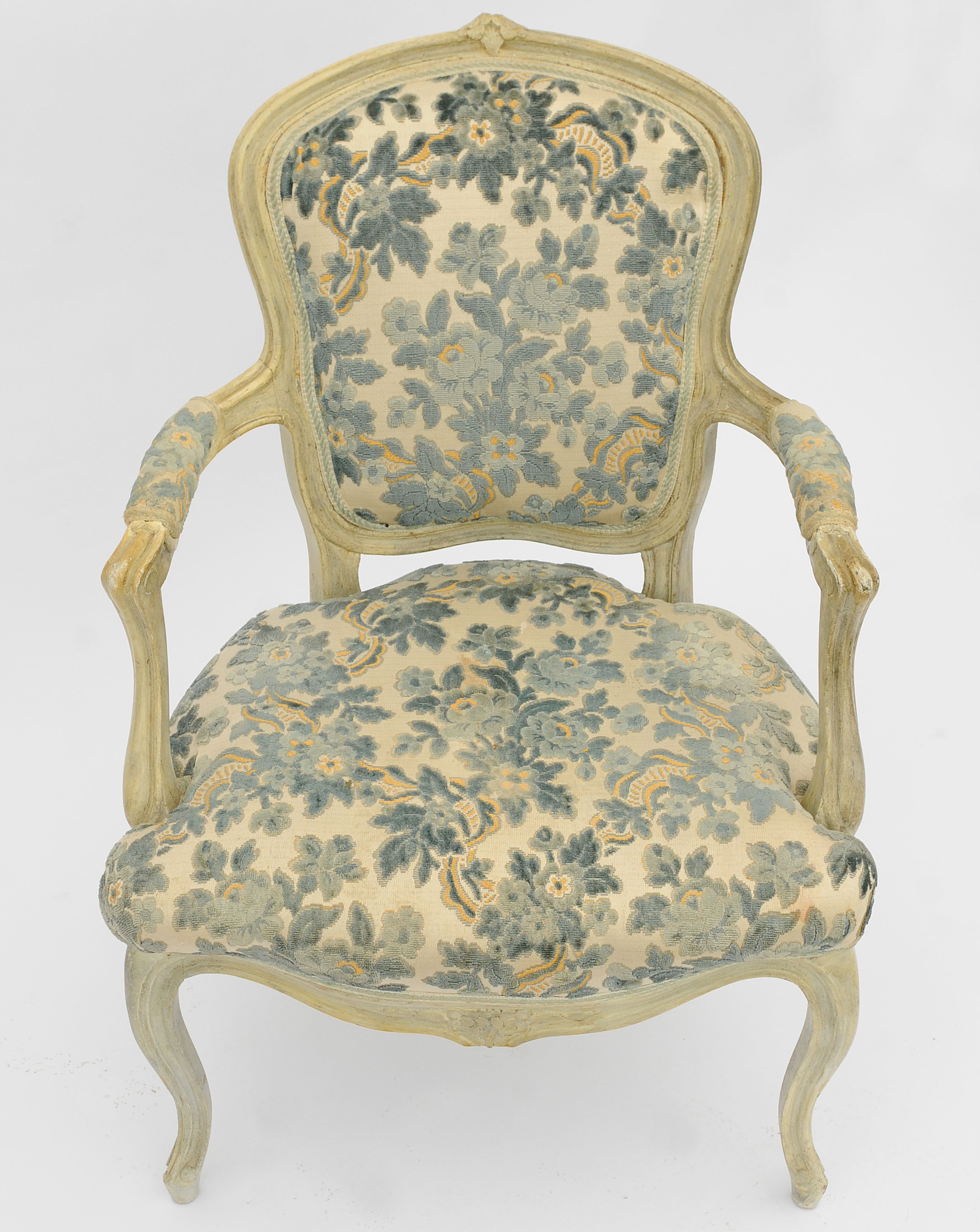 Louis XV-style convertible chair