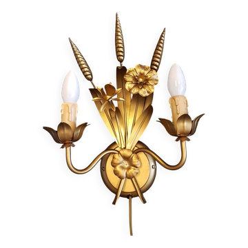 Applique en gerbe de blé, italie années 1960