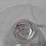 Baccarat crystal champagne glass, Rohan model, 1920