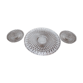 Ensemble de dessous de plat et 2 dessous de bouteille vintage