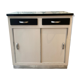 Sideboard sliding doors formica tray