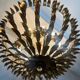 Brass chandelier 1960