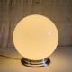 Ceiling light or table lamp with opaline globe diameter 20cm - mid 20th century