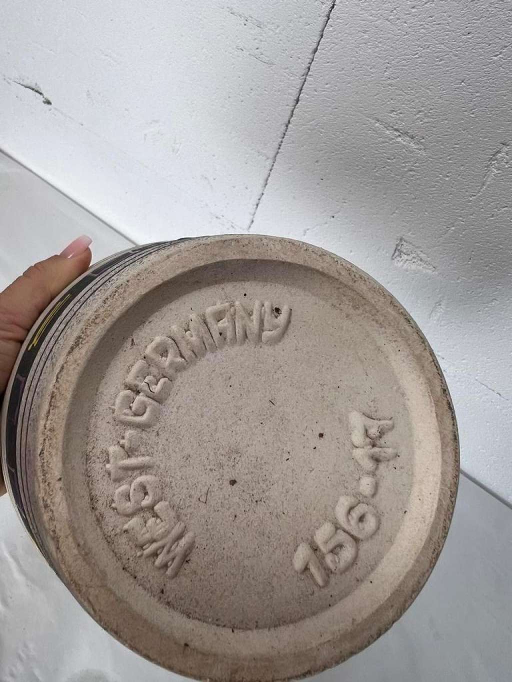 Vintage flowerpot west germany