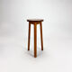 Mid Century Pine Barstool, 1960s