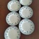 6 St Amand "Jane" iron clay soup plates