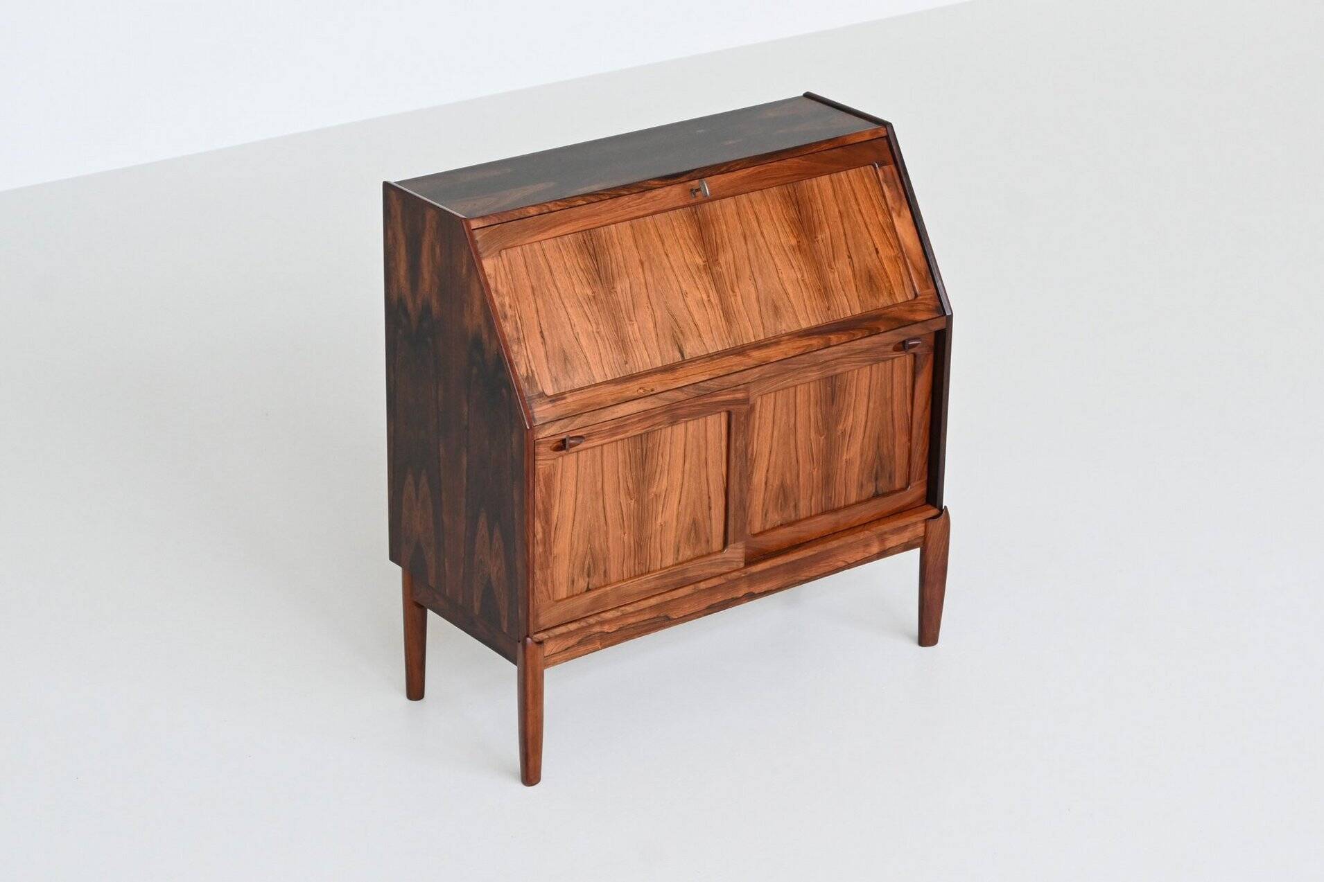 H.W. Klein secretary in rosewood Bramin Denmark 1960