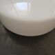 Ceiling lamp old round globe opaline white industrial Art Deco ø 27.5 cm 2