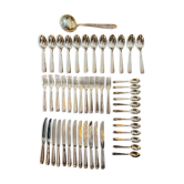 Ménagère métal argenté 49 pièces N°2