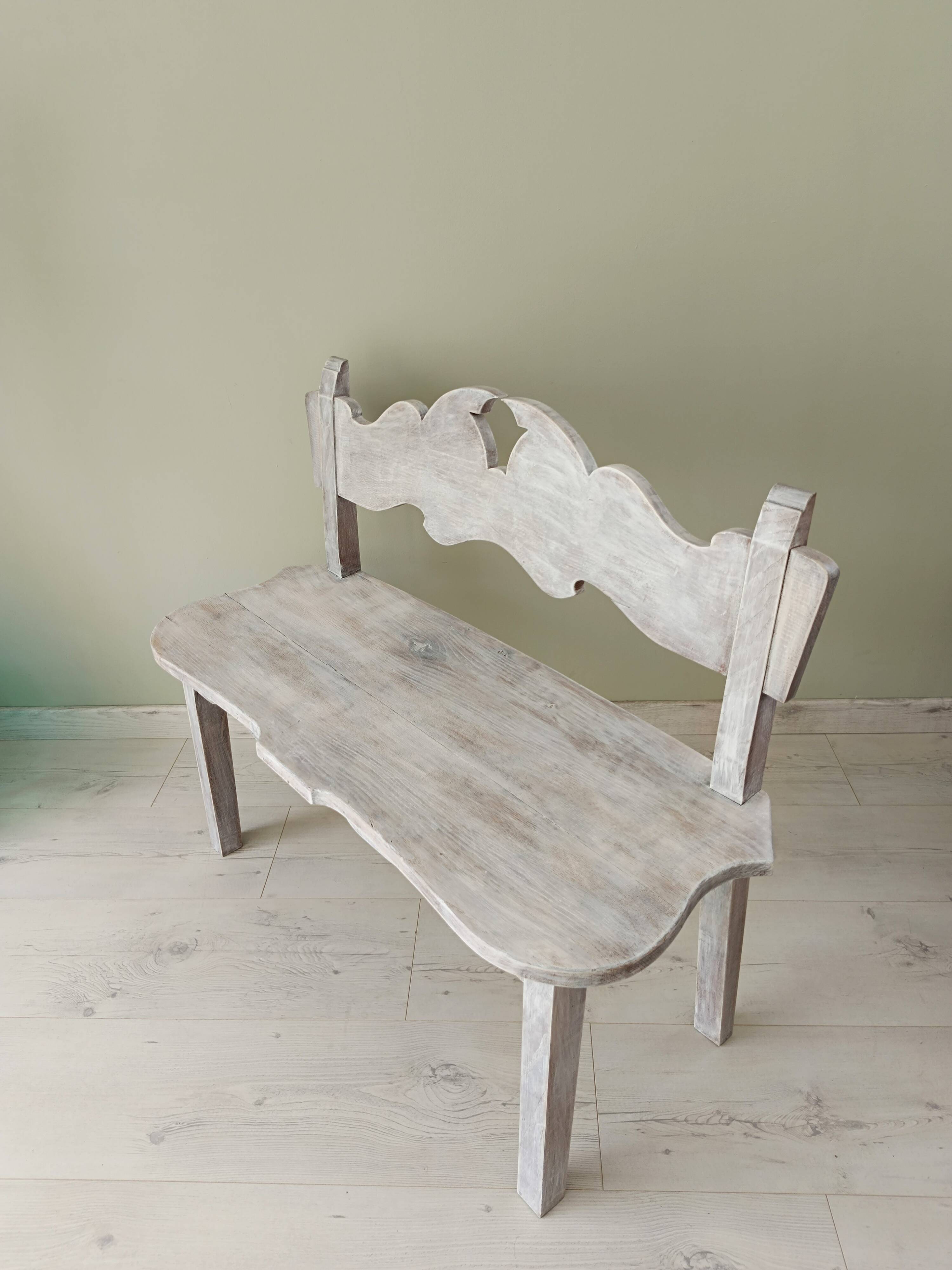 Small art deco bench