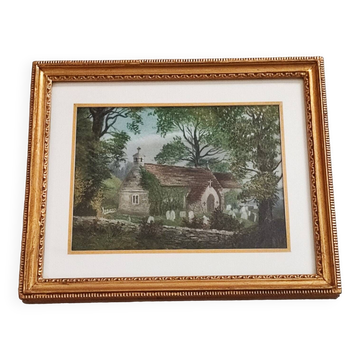 Peinture à l'huile anglaise