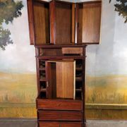Chiffonnier grande commode en acajou époque xixème