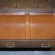Large Coffee Table with Drawers on Both Sides by Theodore Alexander