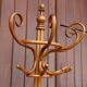 Wall-mounted coat rack in the Thonet style, circa 1900