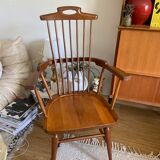 Scandinavian teak armchair from the 60s