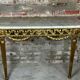 Louis XVI style console in carved wood eighteenth