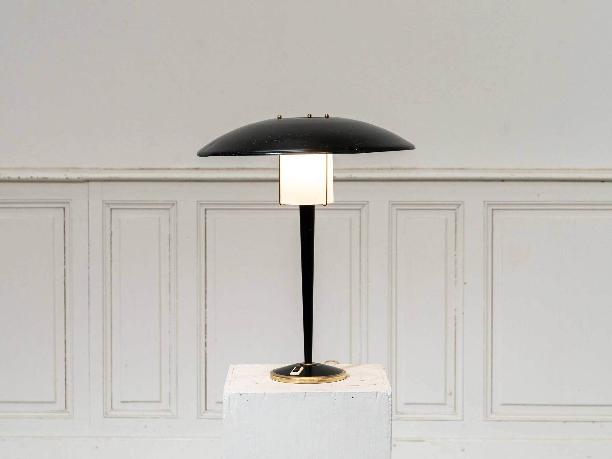 Vintage desk lamp, Caillat edition by Jean-Boris Lacroix, 1950