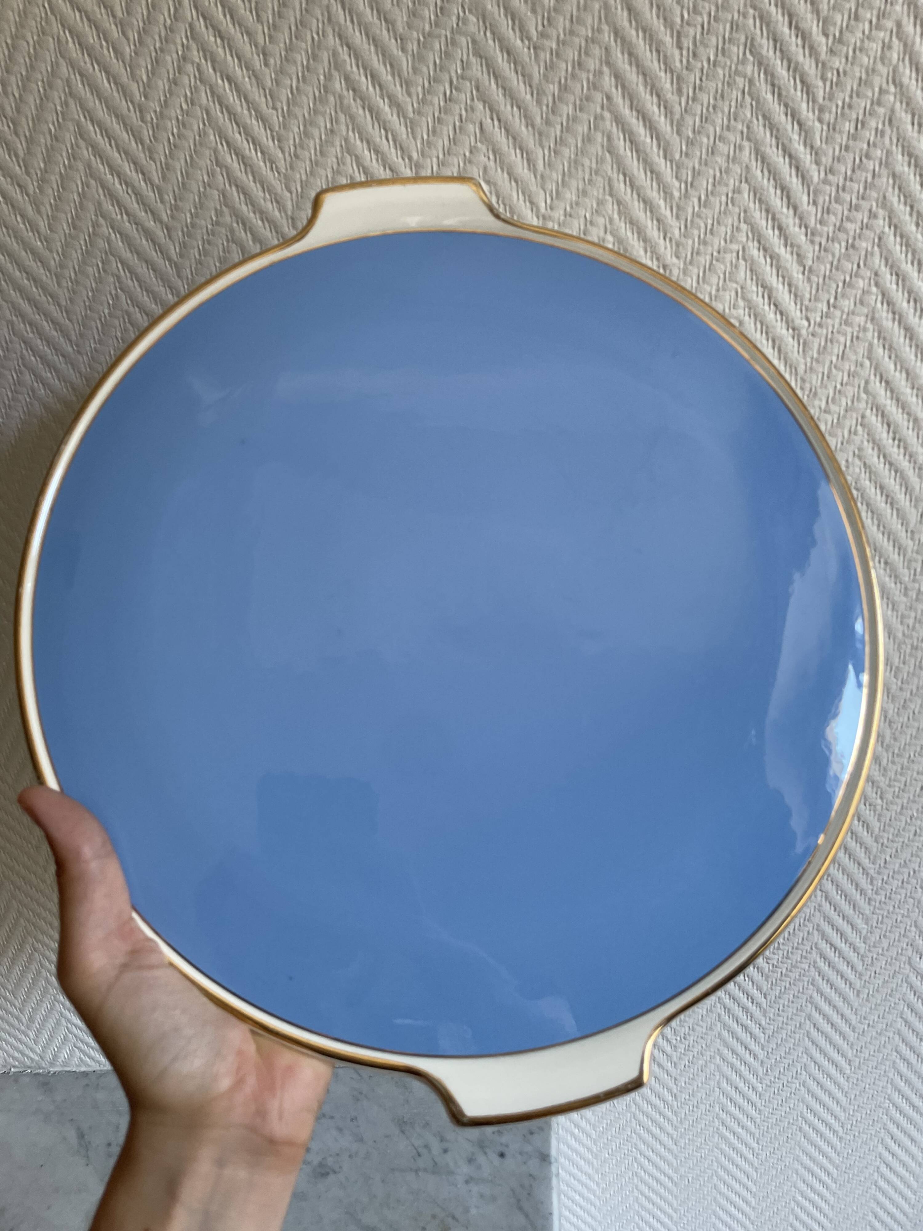 Villeroy and Boch Orléans blue pie dish