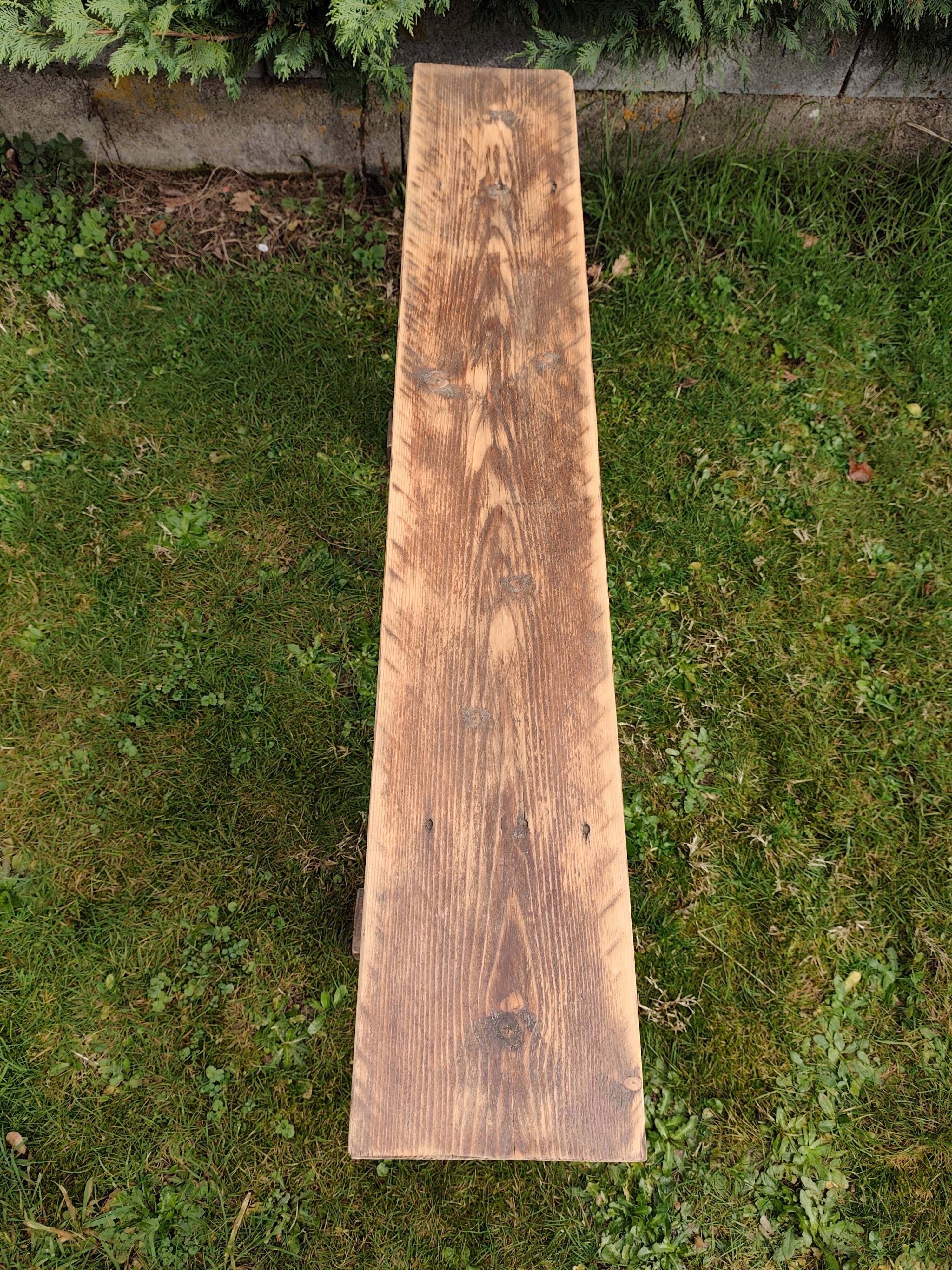 Pine bench 1.18m long