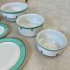 Vintage 72-piece tableware set Arzberg model Cult Focus postmodern bauhaus style