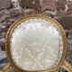 pair of Louis XVI style armchair in golden wood French Provence armchair 1920s