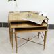 Table gigogne en  laiton